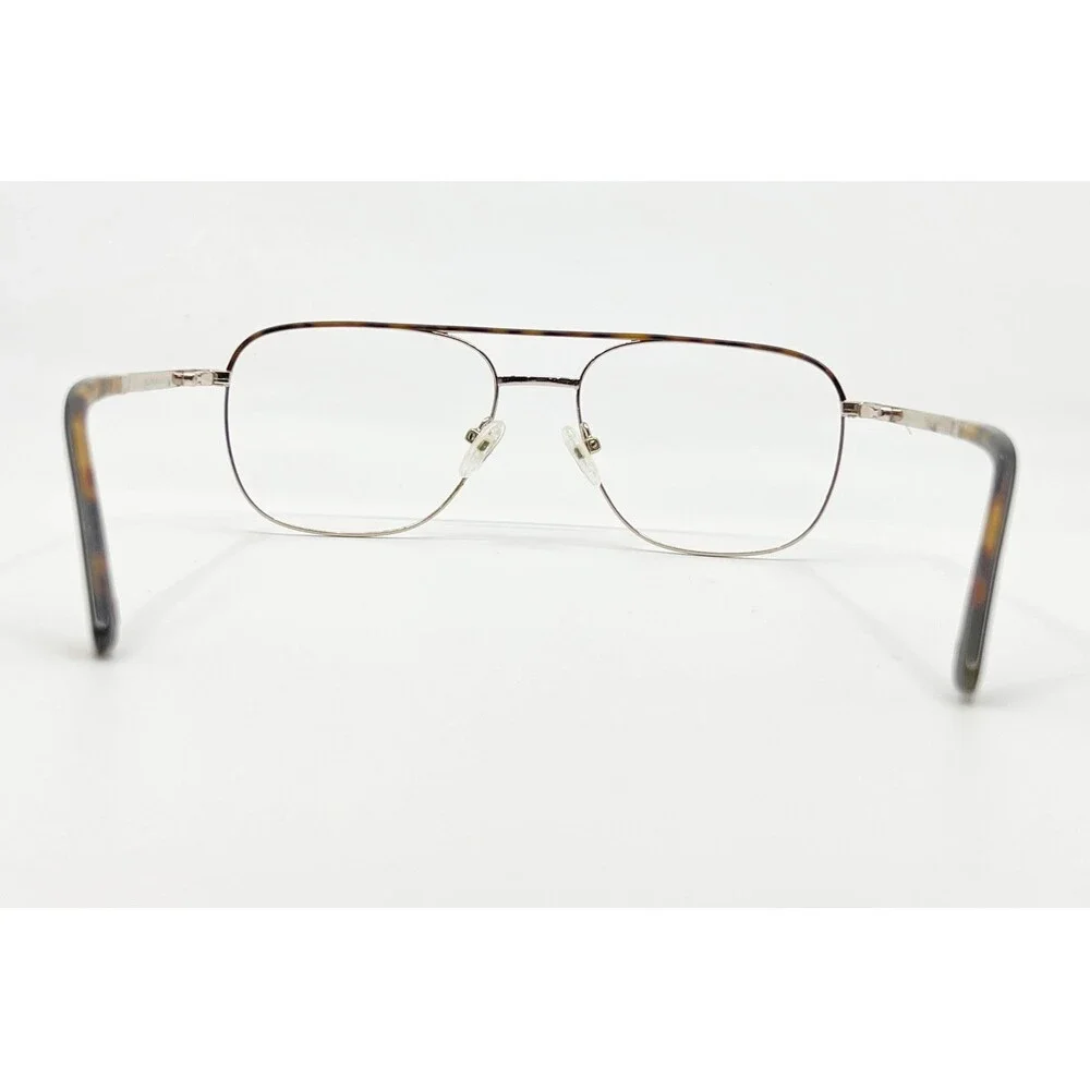 Bulova Apache Junction Eyeglasses Mens Gold Aviator Frames 55-17-140